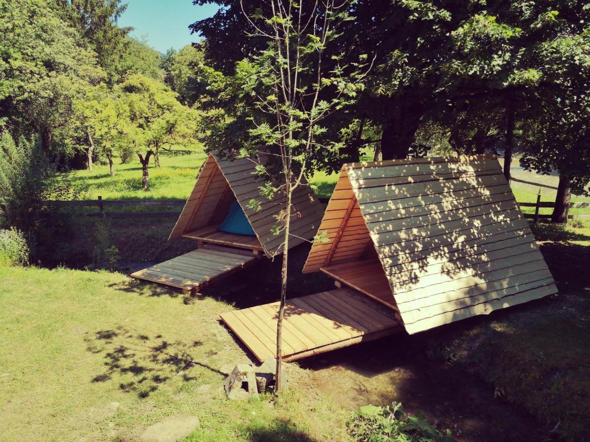Kamp Na Otoku - Ljubno Ob Savinji Hotell Exteriör bild