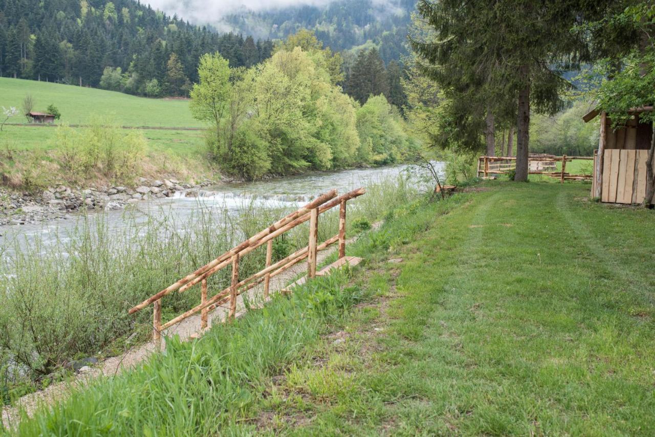 Kamp Na Otoku - Ljubno Ob Savinji Hotell Exteriör bild
